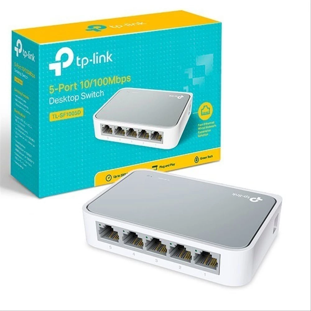 SWITCH HUB  TP LINK 5 PORT BIASA