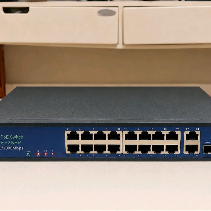 SMART POE SWITCH 16+2 INTERLUC