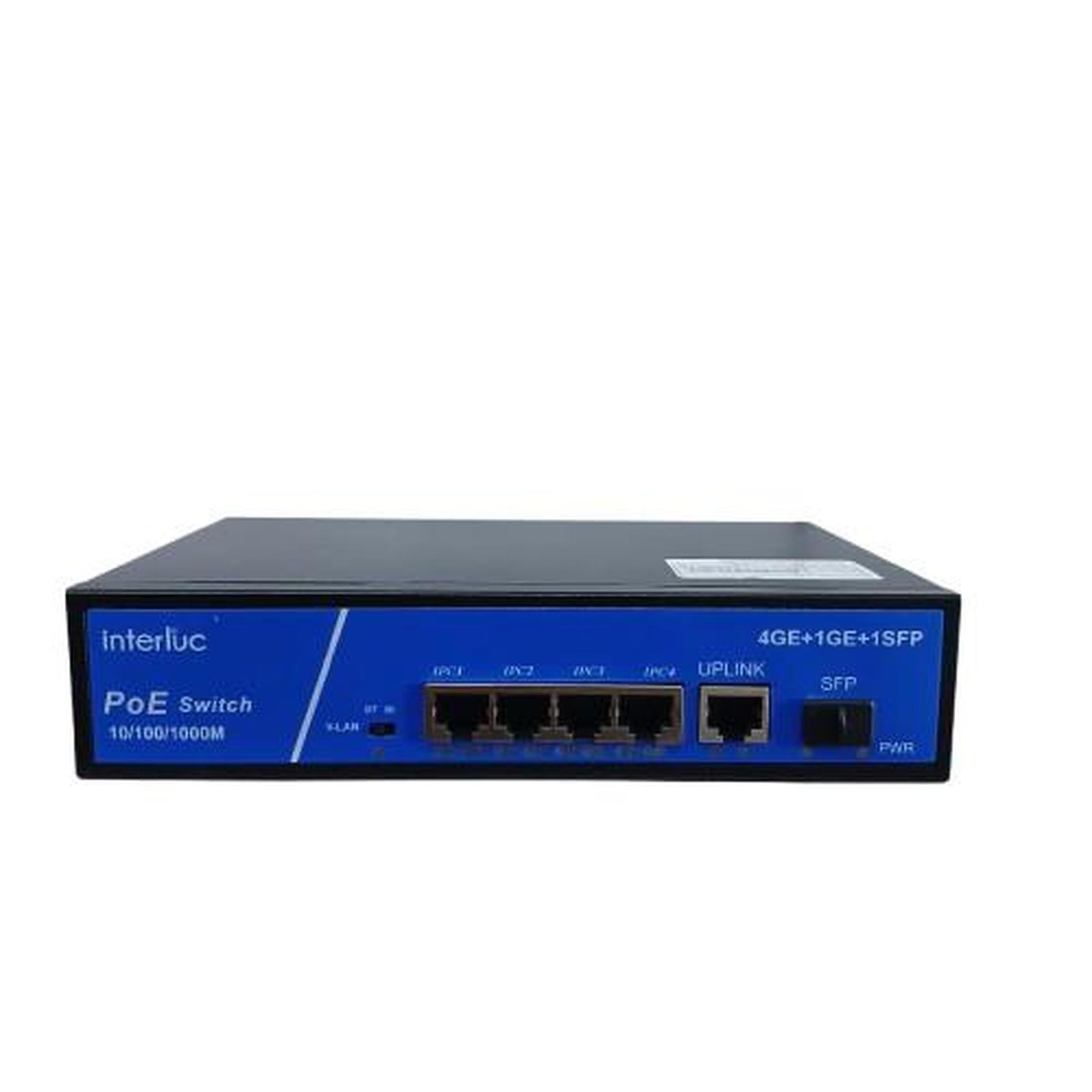 SMART POE SWITCH 4+2 INTERLUC